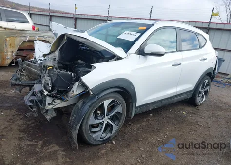 2016 Hyundai Tucson Limited from USA, damaged, VIN KM8J33A21GU121776
